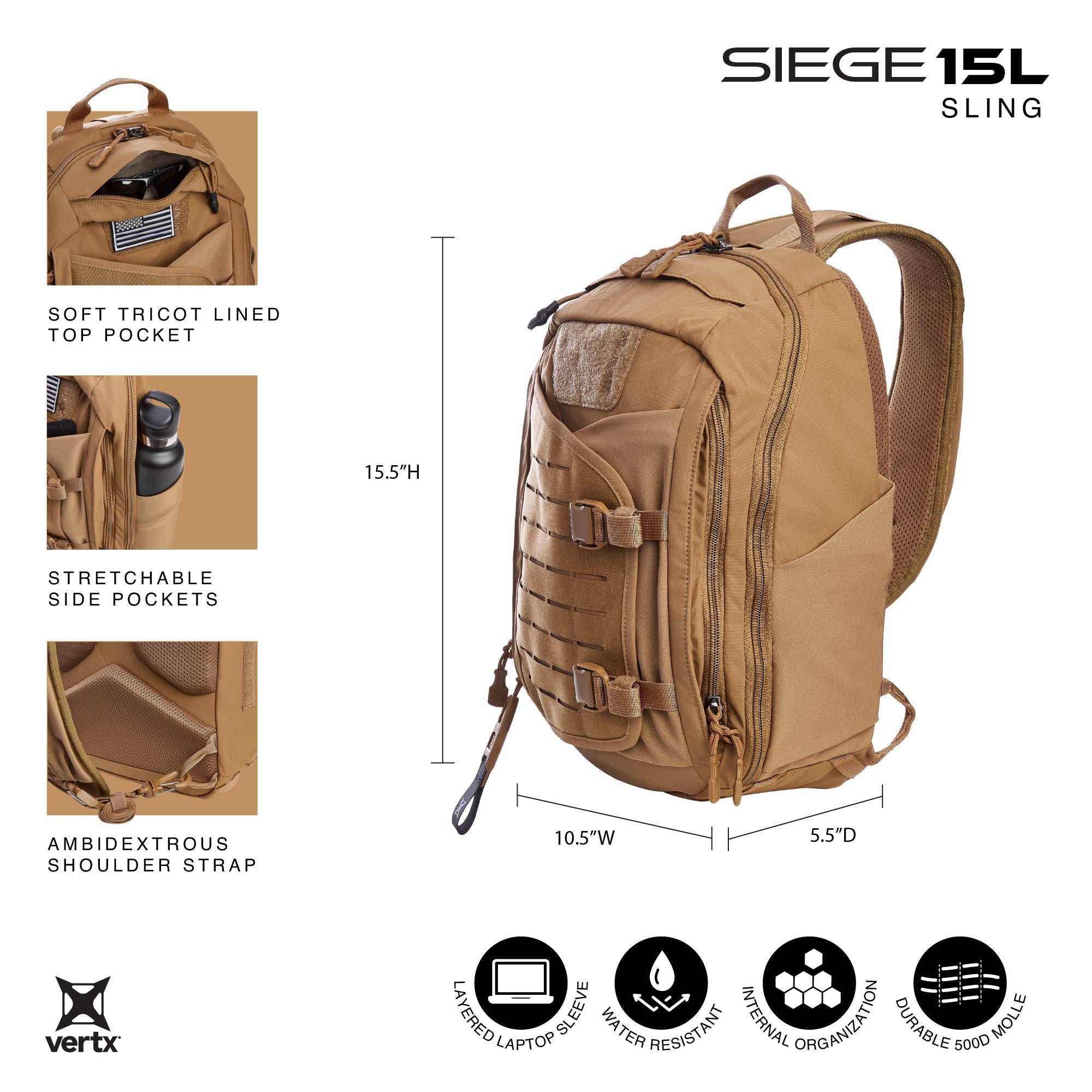 Siege 15L Tactical Sling