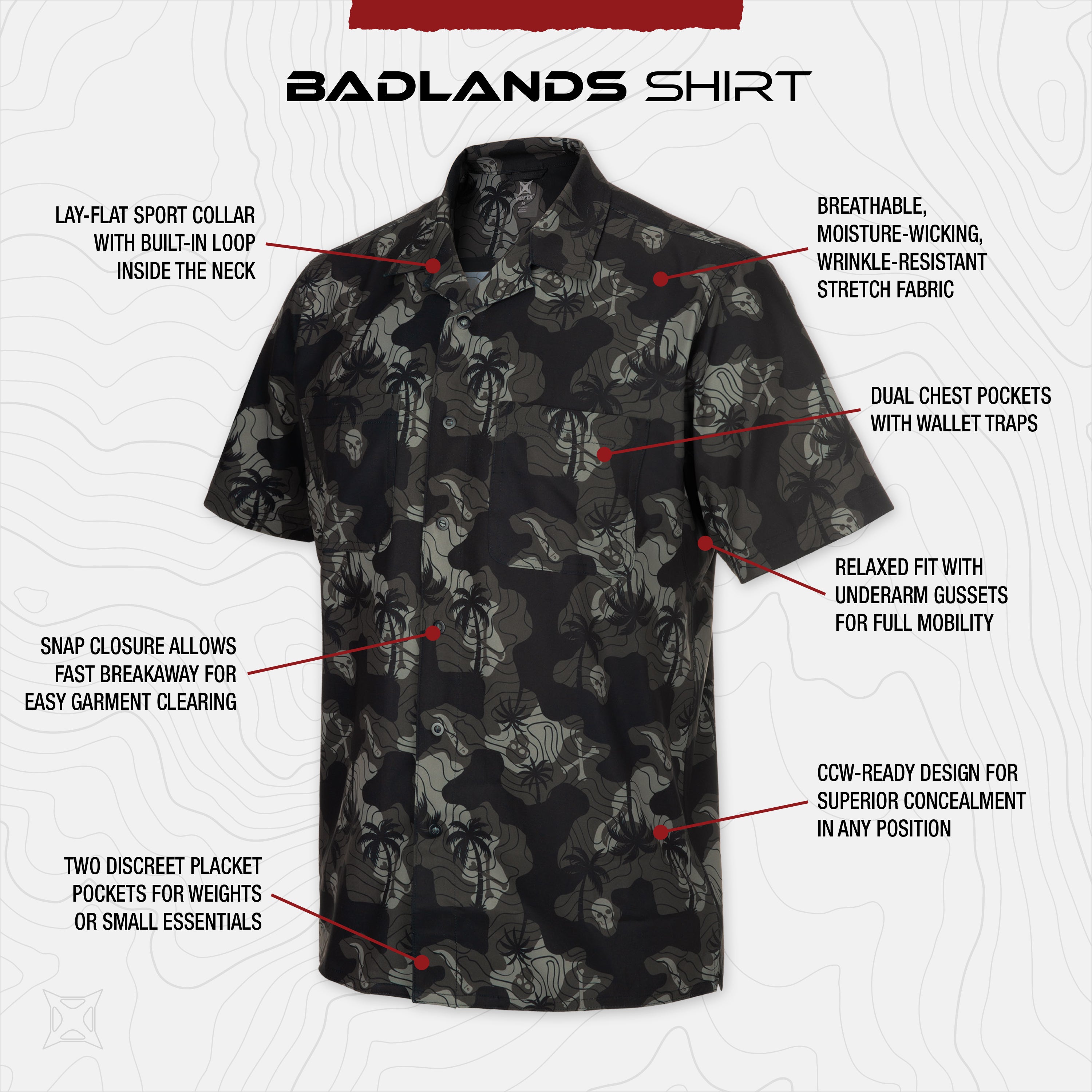 Badlands Lightweight CCW Shirt