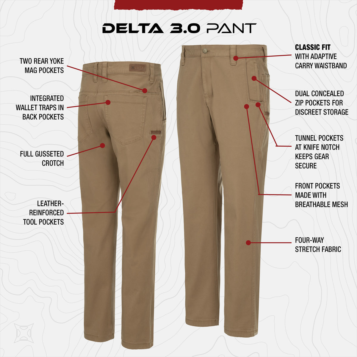 Delta Stretch 3.0 Pant
