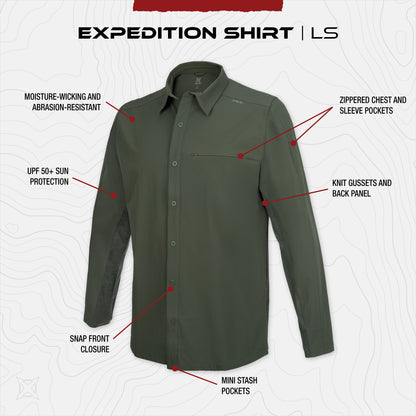 Expedition Men's Long Sleeve Shirt