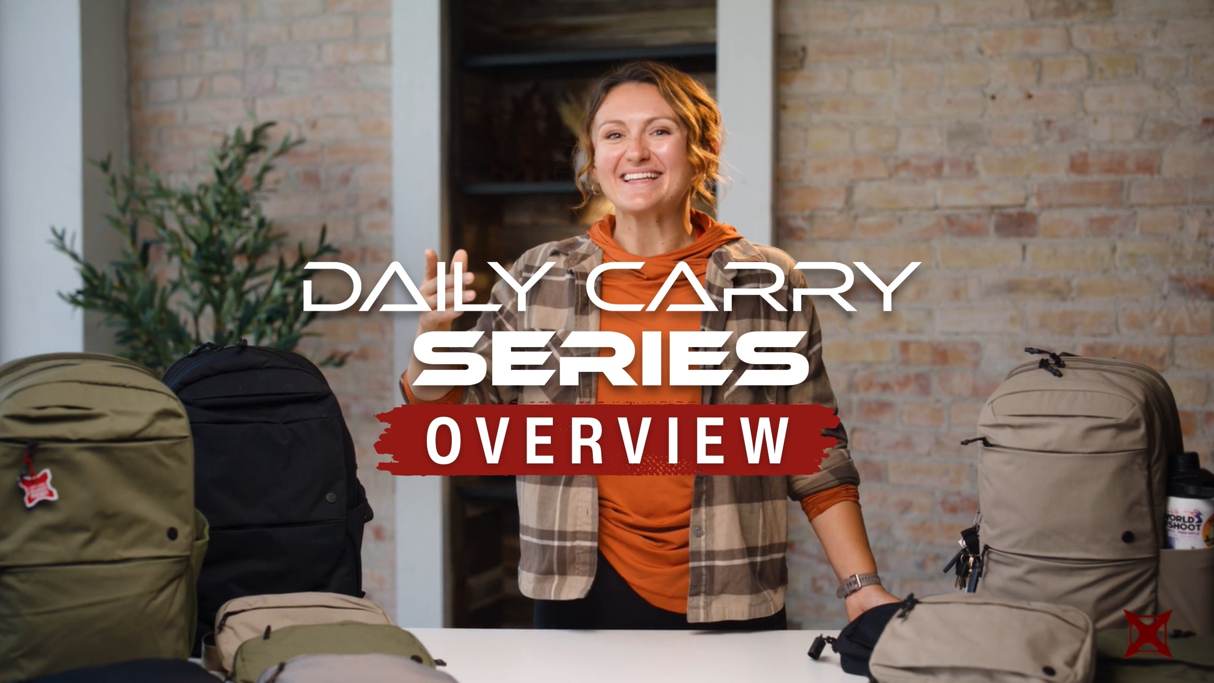 Load video: Lena Daily Carry Series Overview