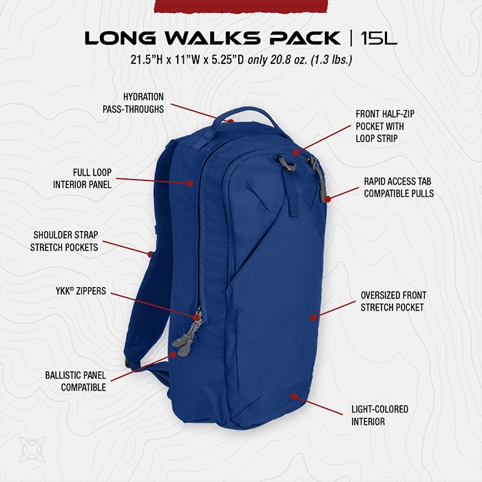 Long Walks Pack 15L